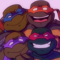TMNT 2003_Cuddling_