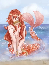 Diluc the mermaid10