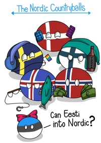 Nordic countryballs