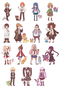 Danganronpa v1 AU