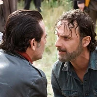 Rick y Negan