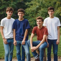 four popular boys
