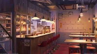 At the bar
