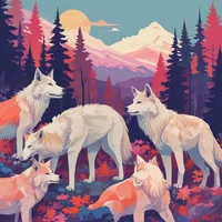Pack of wolves