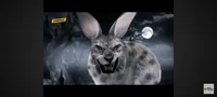 Scary monster rabbit