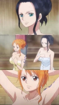 Robin and nami 