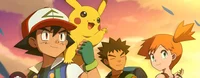 Ash Misty and Brock