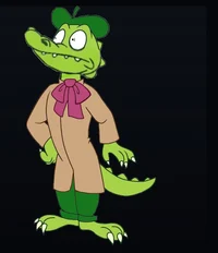 Arty alligator 