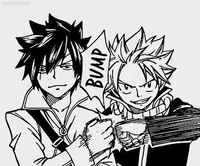 Natsu and Gray 