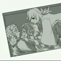 Tanjiro-Giyuu-Sanemi