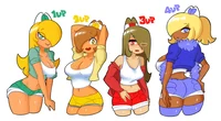 Koopa Gal Harem
