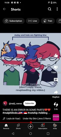 Angry indo and malay