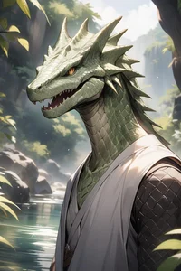 Argonian butler