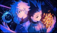 Killua y Gon reyes