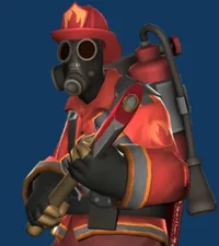 Pyro but firefighter