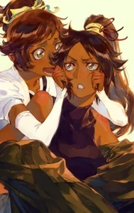 Yoruichi and Yushiro