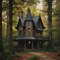 Cottage in the woods