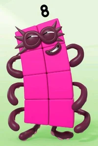 Numberblocks 8