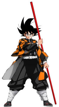 Goku in Demon Slayer