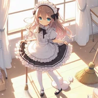 Shy maid