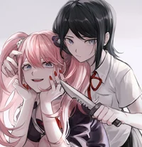 Junko and mukuro