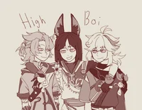 Albedo Nari and Kazu