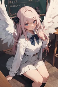 Angel at Highschool