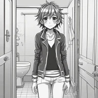 Femboy restroom