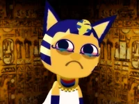 Ankha but depressed