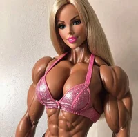 Muscle Barbie Doll