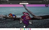 Paper mario beach