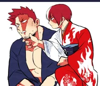 Enji Todoroki-mpreg-