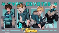 Cyan Coyotes