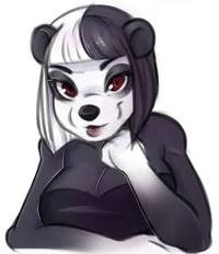 Panda furry- Cindy