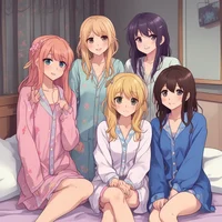 Girls sleepover
