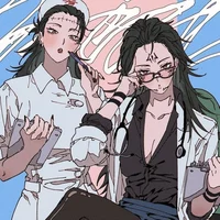 Sukuna y Kenjaku Fem
