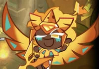 Golden cheese cookie