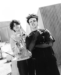 Landon and Yungblud 