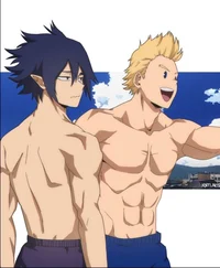 Mirio y Tamaki 