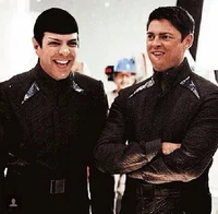 Spock and McCoy