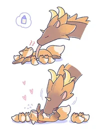 Лиса и дракон