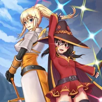 Darkness and Megumin