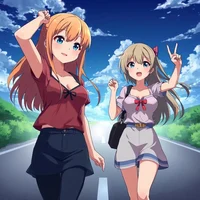 Hitchhiking Sisters