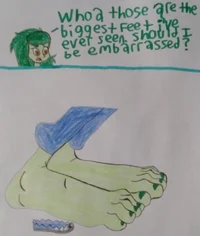 Bigfooted Wallflower