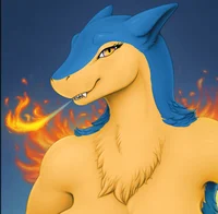 Anthro Typhlosion