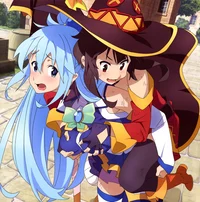 Aqua and Megumin