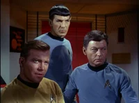 Kirk Spock and McCoy