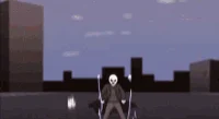 San stuck in a story