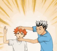Hinata and Bokuto