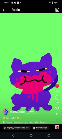 Very scary cat again